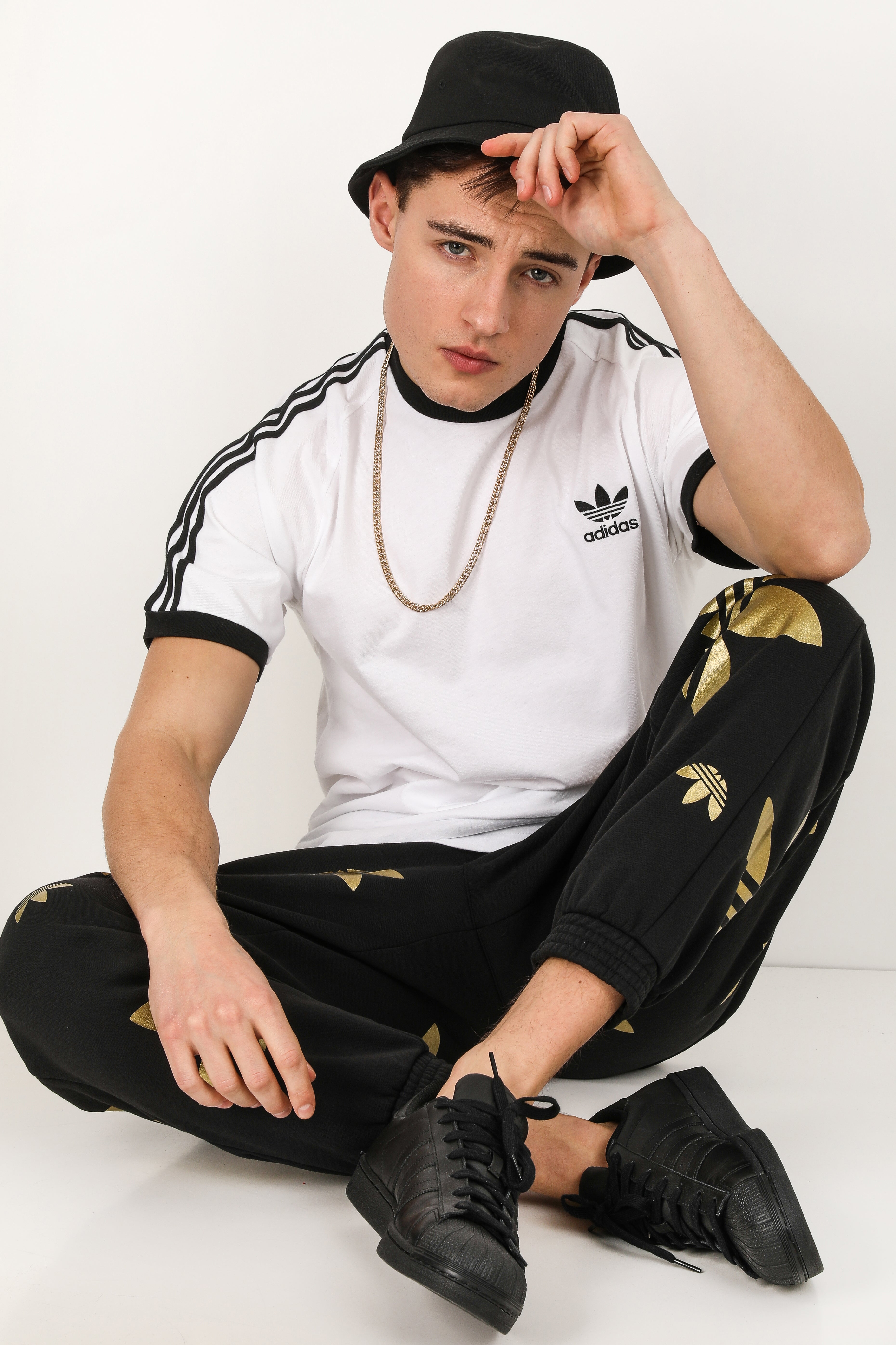 T-shirt Adicolor Classics 3-Stripes - Blanc