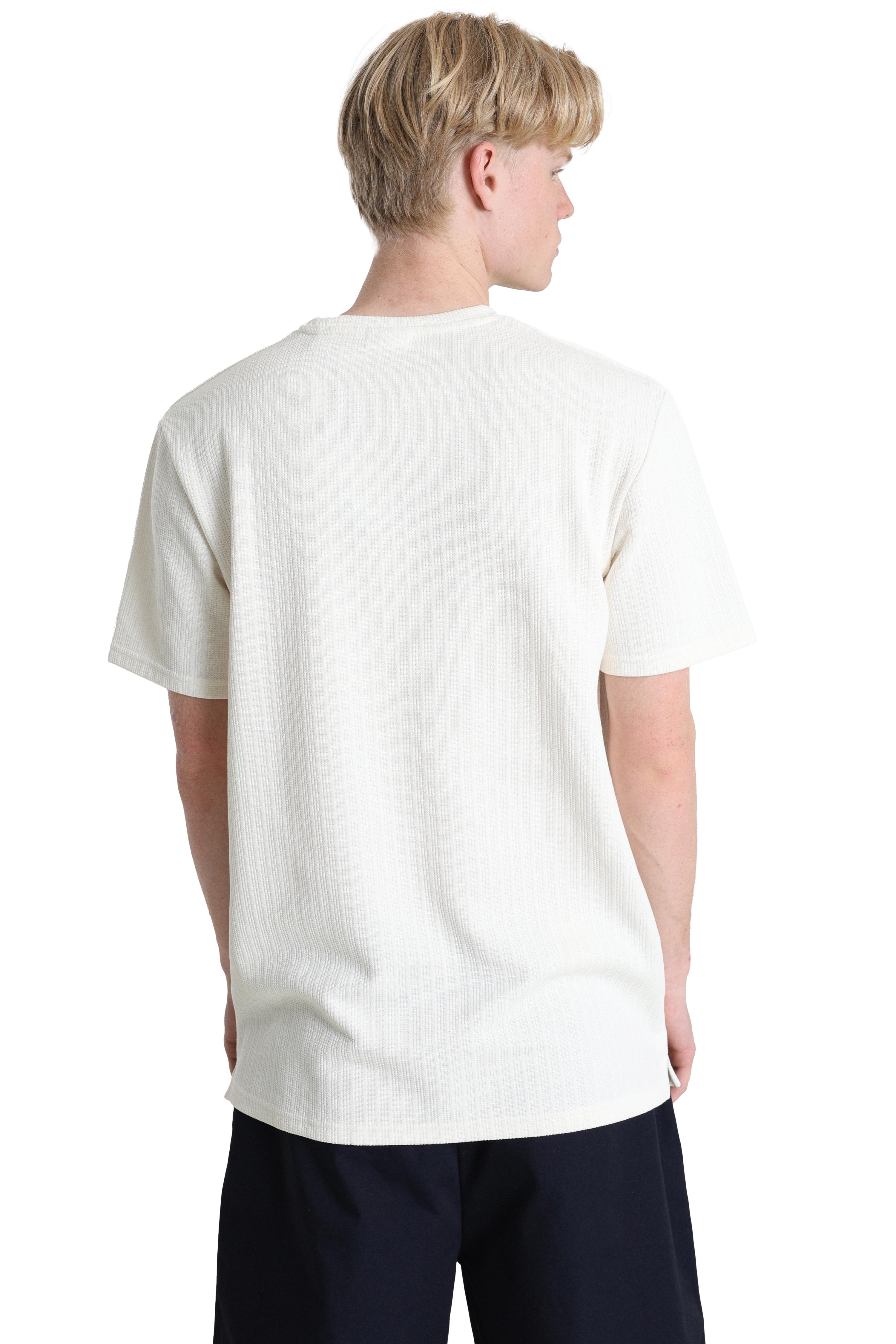 ONSTREY Strukturiertes T-Shirt - Gardenia