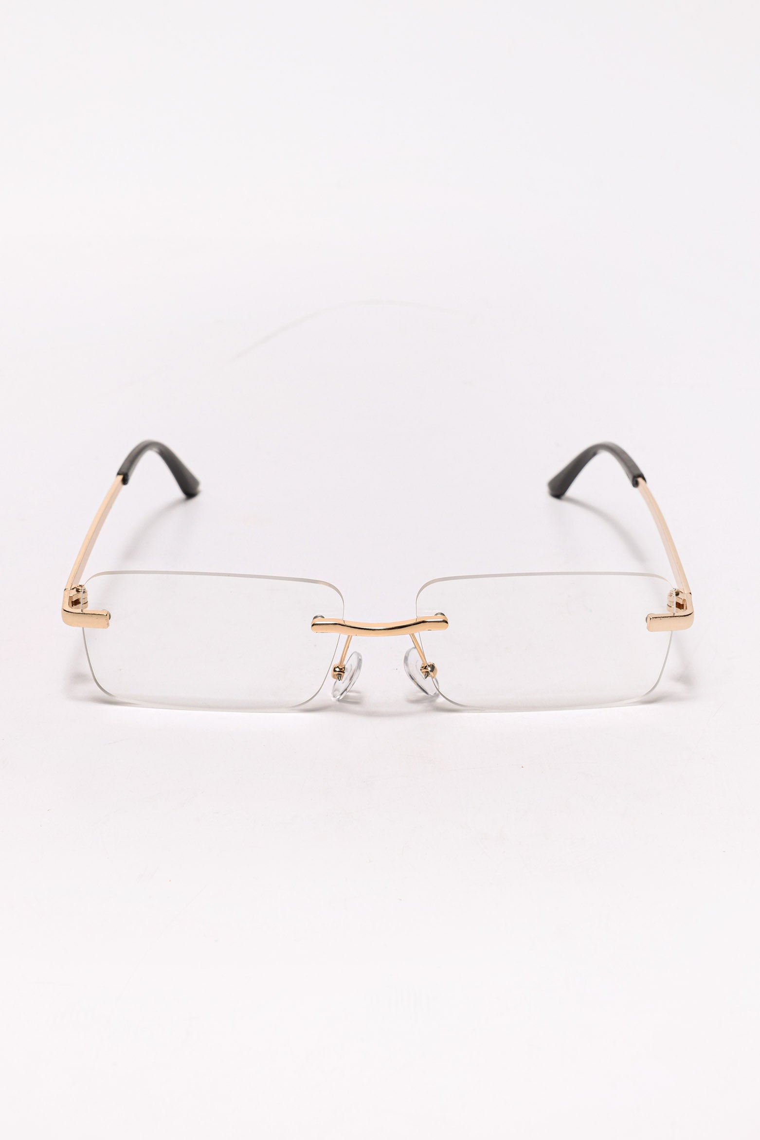 Brille - Gold + Clear