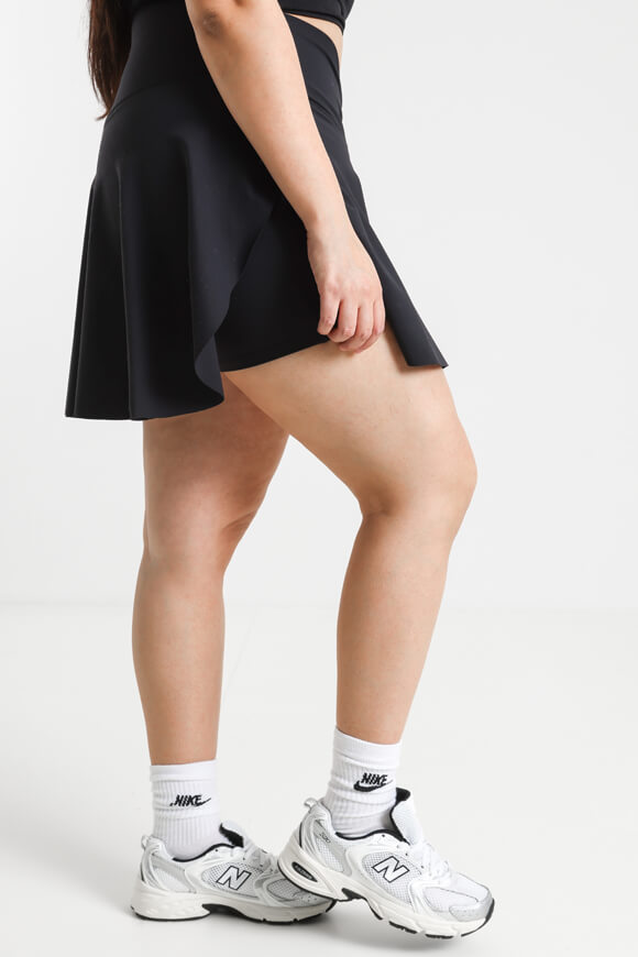 Minirock mit Innenshorts - Schwarz