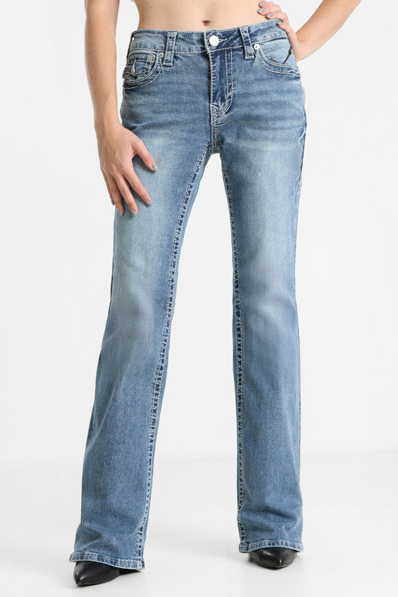 Becca Bootcut Jeans - Blue Washed