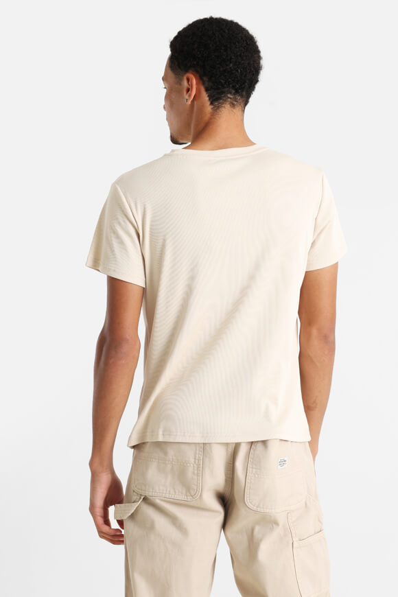 T-Shirt côtelé - Beige