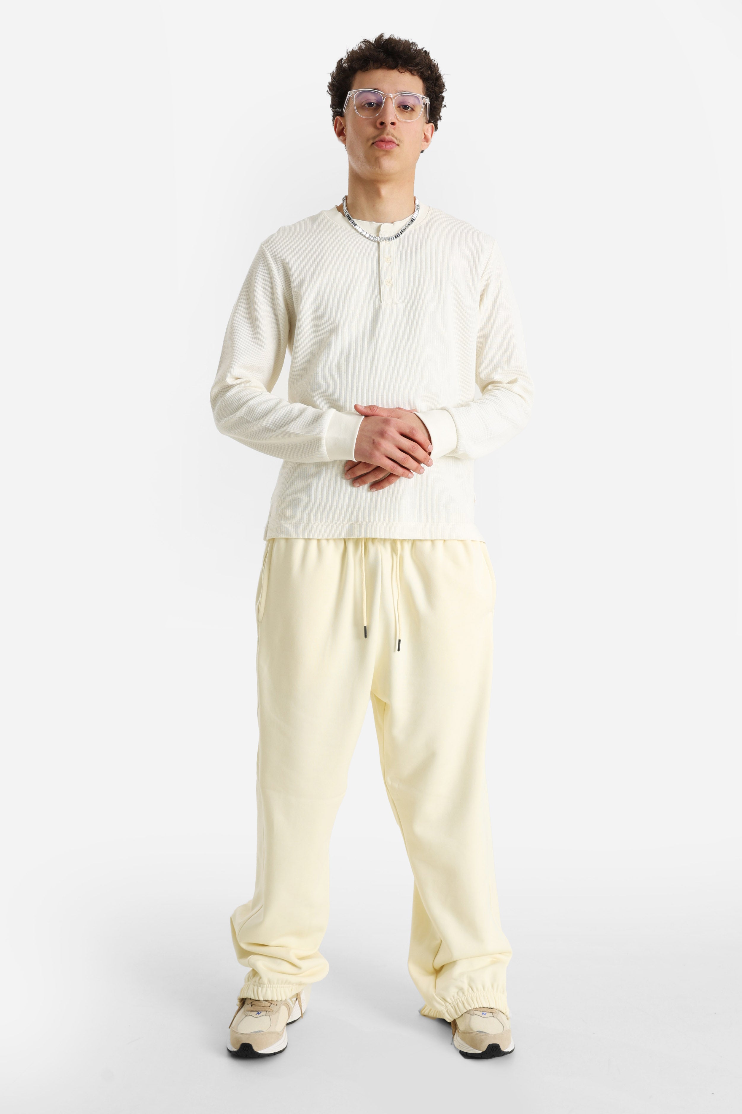 JORNIAGARA Langarmshirt - Antique White