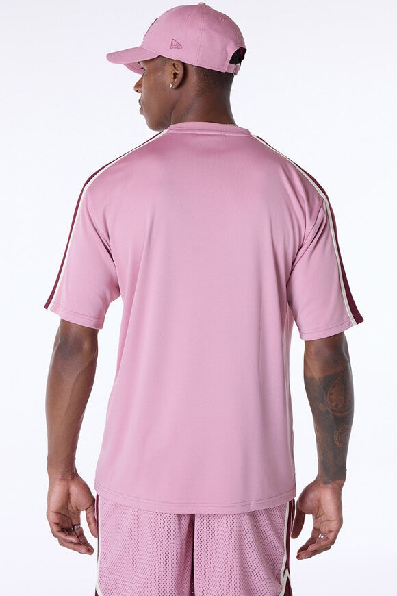 Maglietta oversize floreale MLB - Old Rose