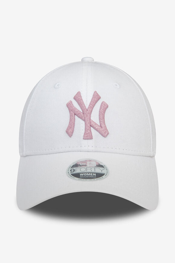 9Forty Cap / Strapback - White + Pink