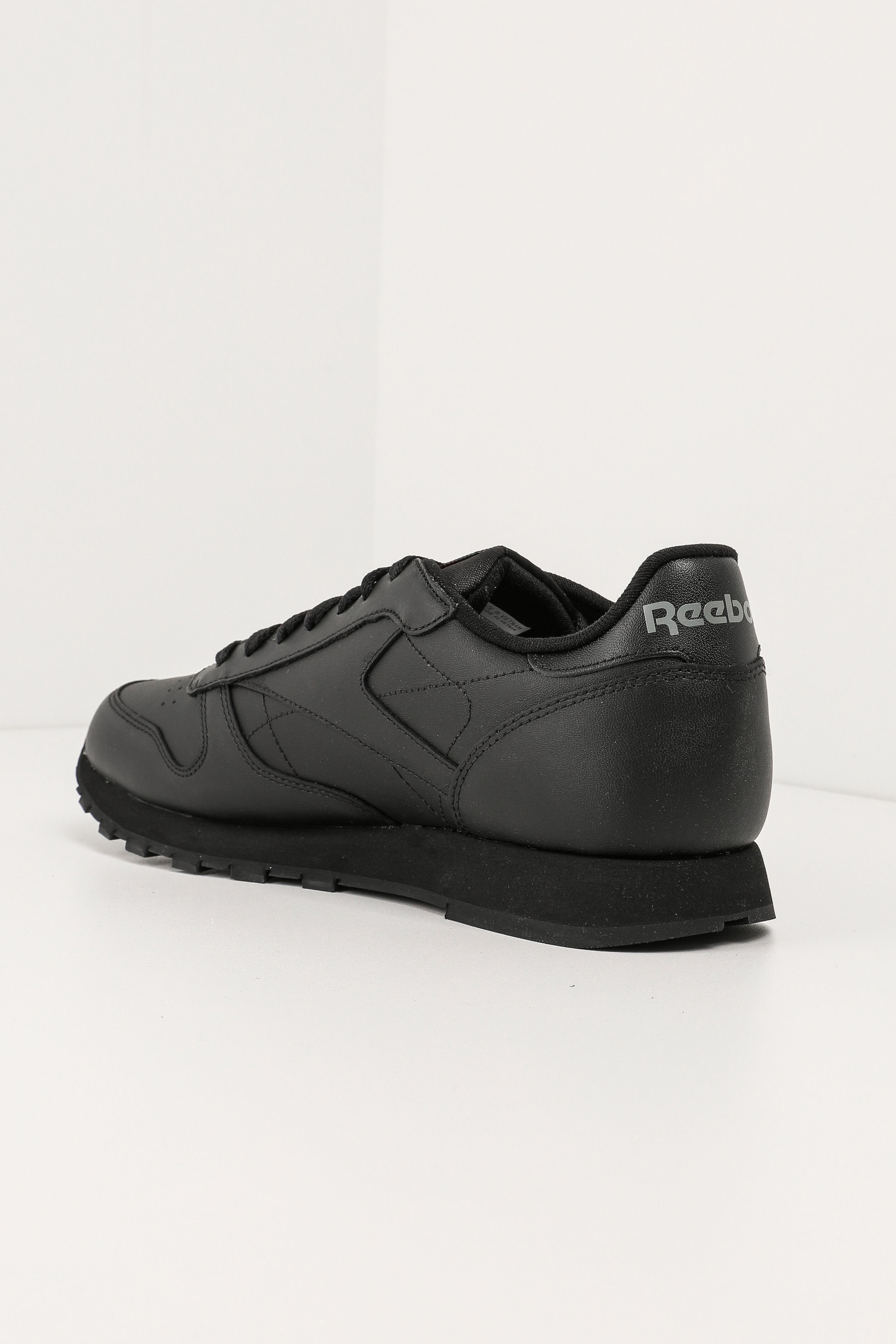 Sneakers classiche in pelle - Nero