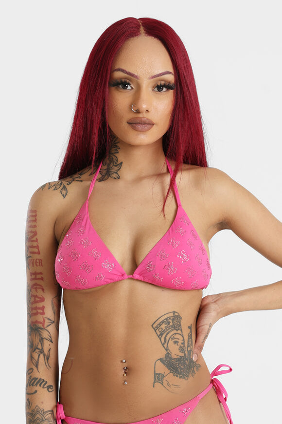 Top bikini triangle - Striking Fuchsia