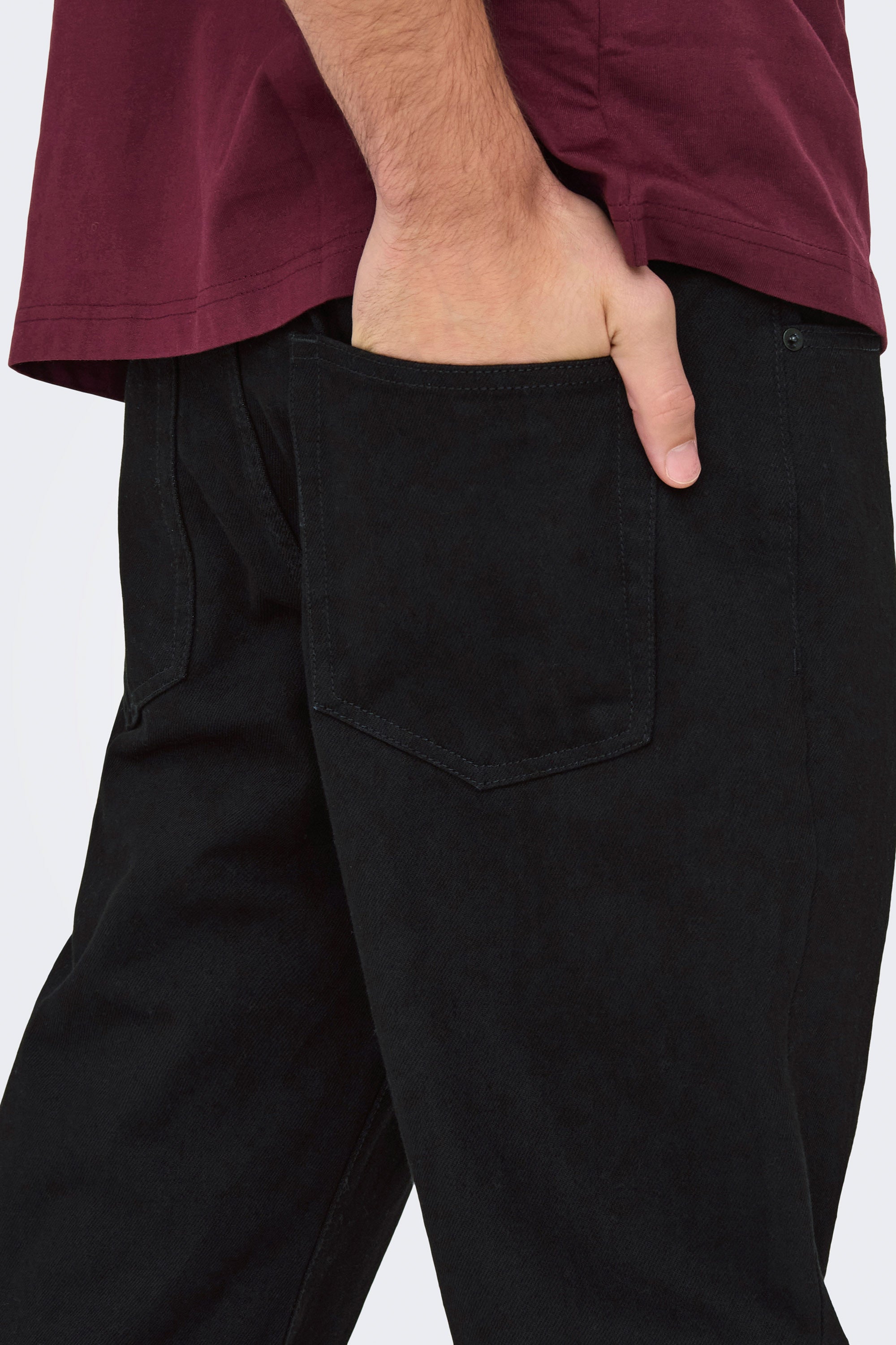 ONSEDGE jean straight leg L32 - Black