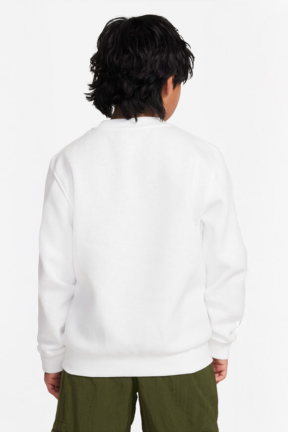 Sportswear Club Fleece Sweatshirt - White