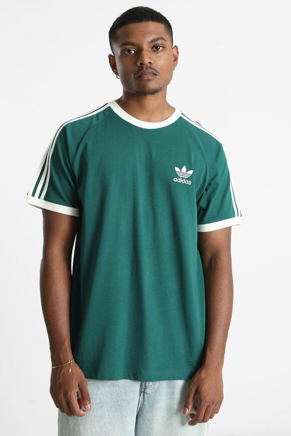 T-shirt Adicolor Classics 3-Stripes - Vert Collegiate