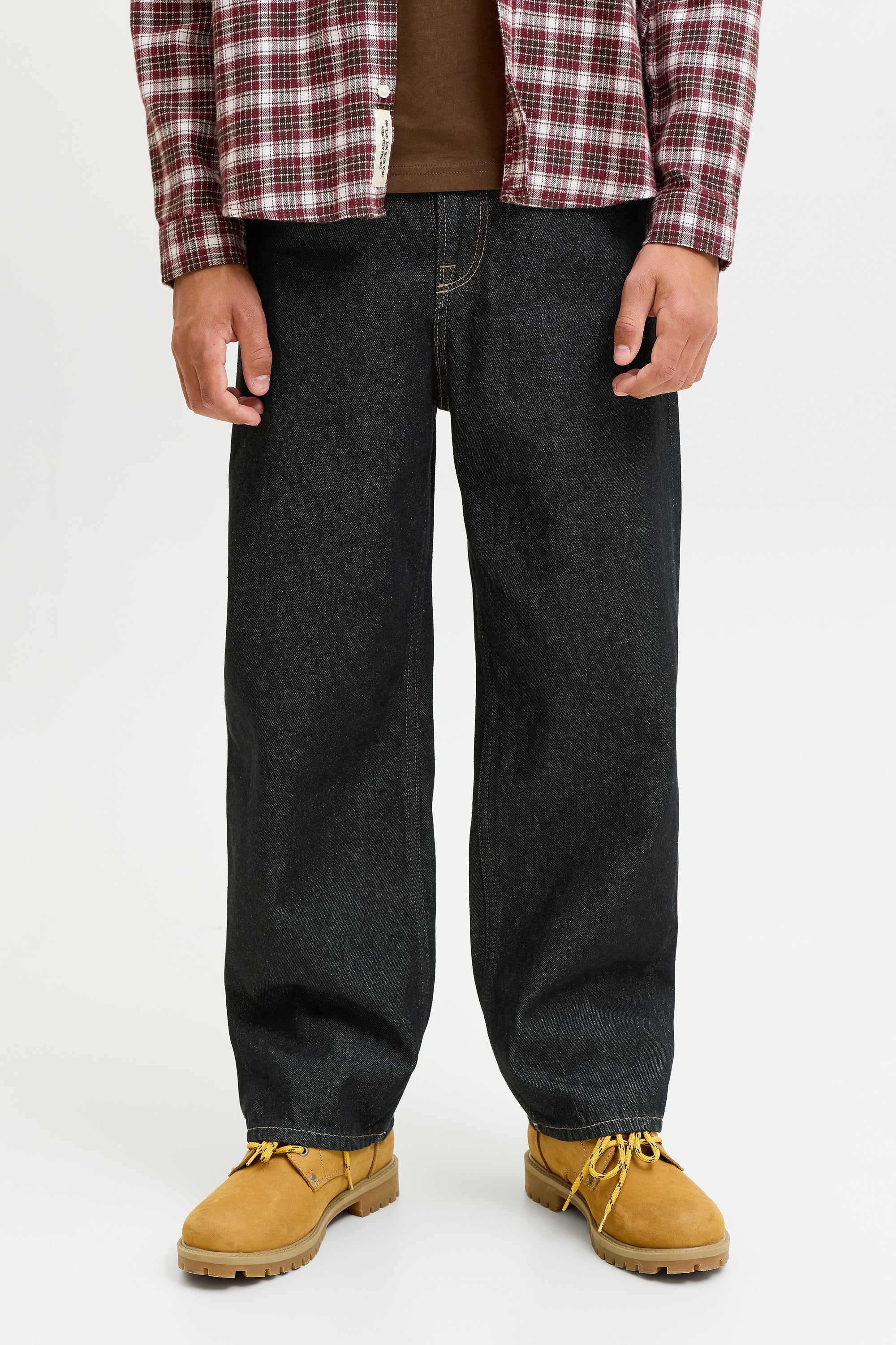 Alex Baggy Fit Jeans - Black Denim