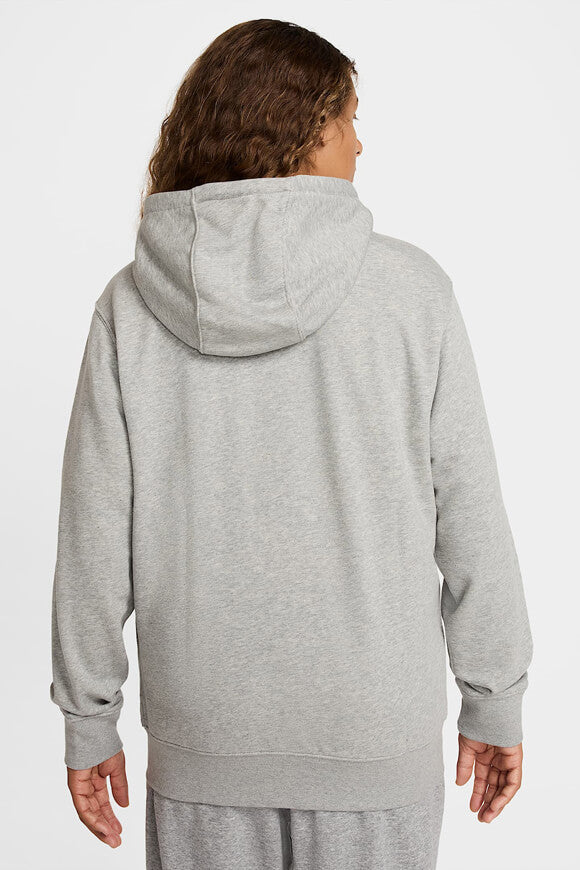 Hooded zip-up sweatshirt - Grey Heather
