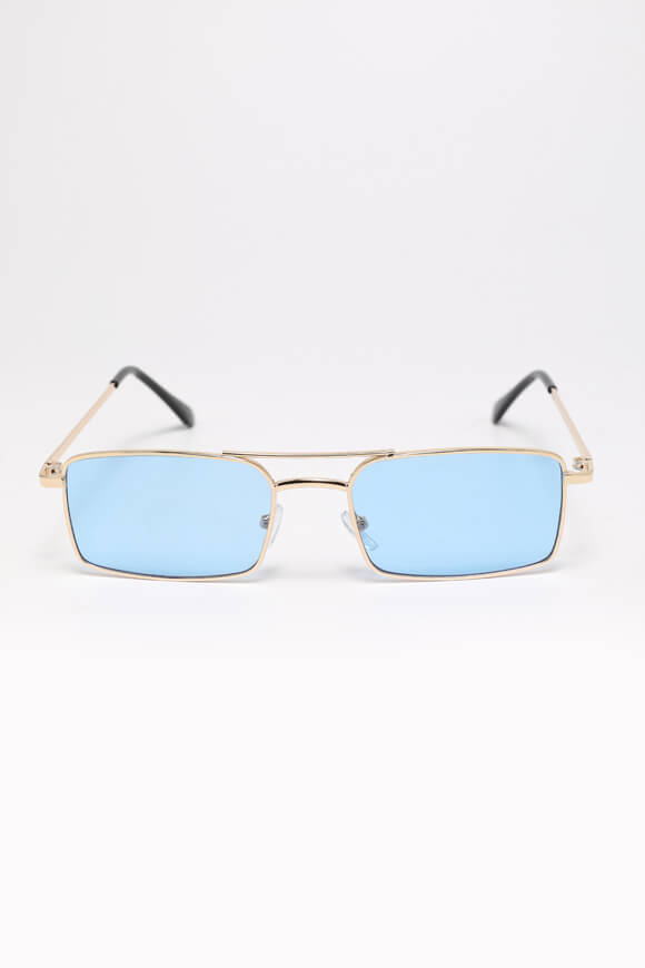 Lunettes - Gold + Light Blue