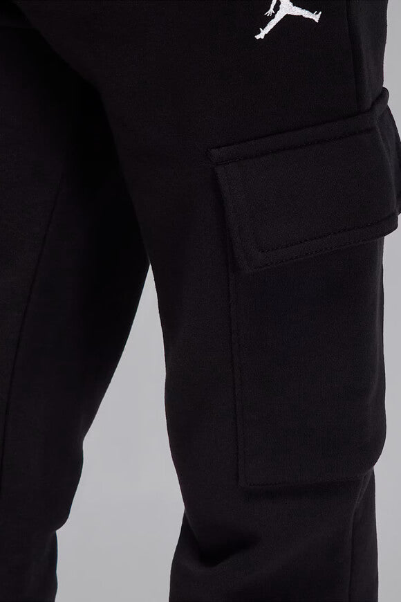 Brooklyn pantalon cargo en sweat - Black