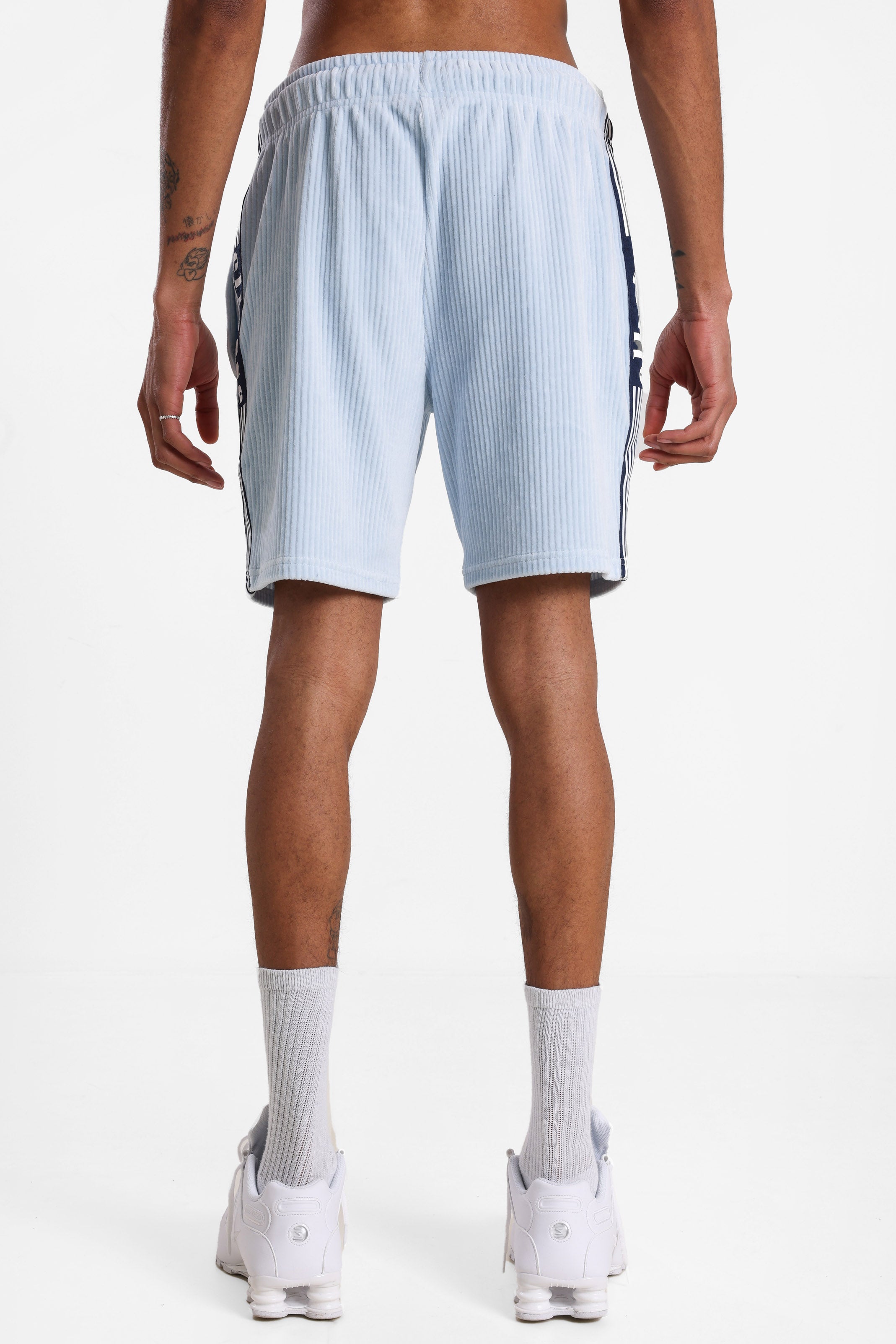 Tomatro short en velours côtelé - Light Blue