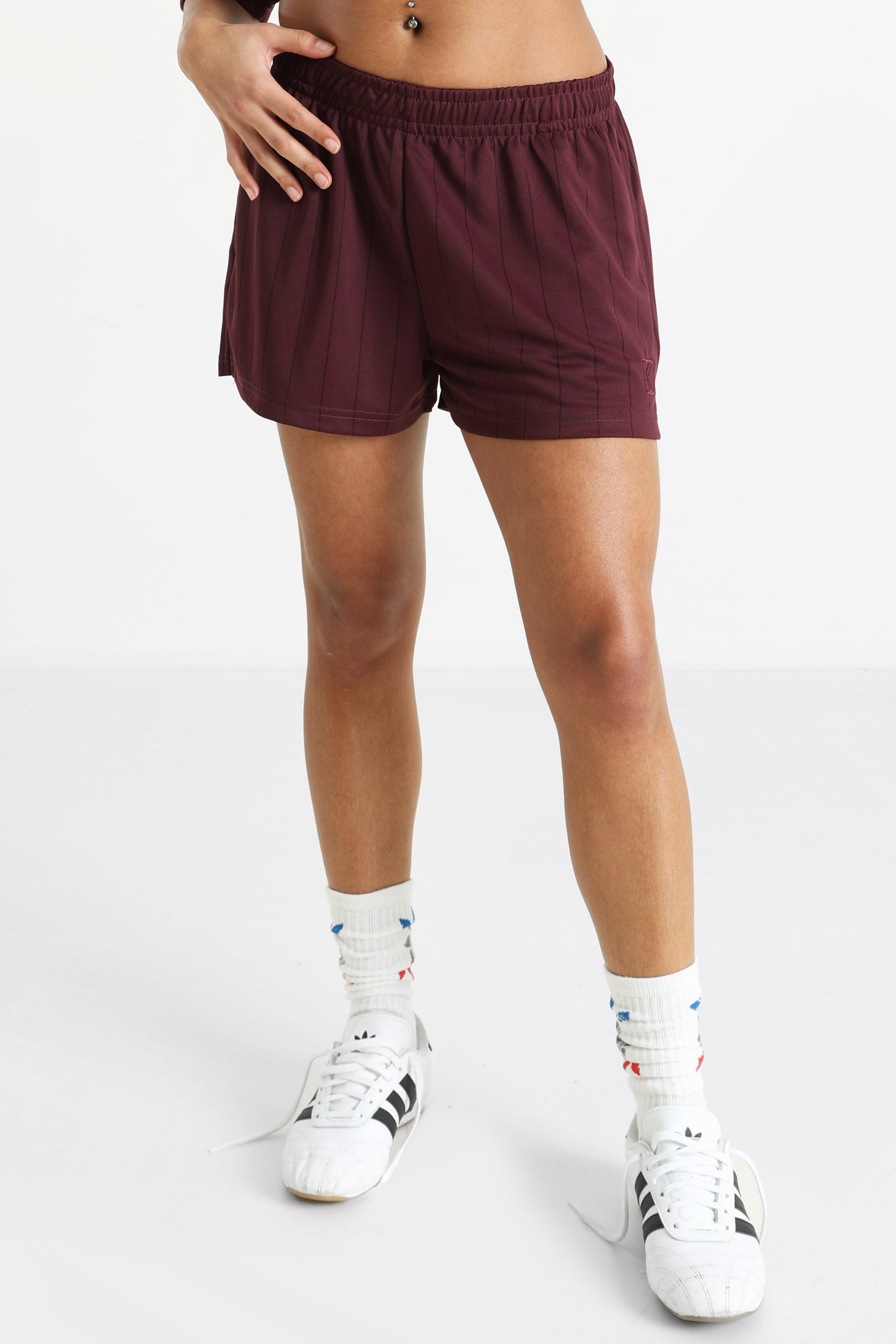 OG Shadow Pinstripe Trainingsshorts - Red