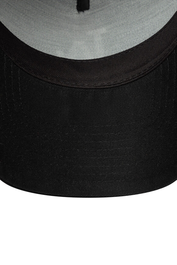 Snapback Cap - Black + White