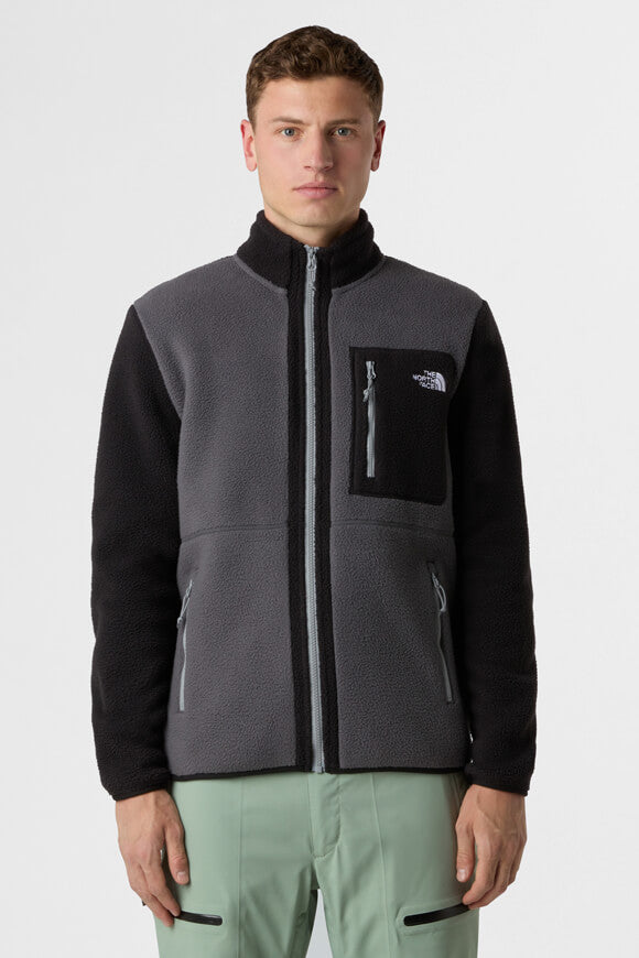 Yumiori Fleecejacke - Anthracite Grey + Black + Monument Grey