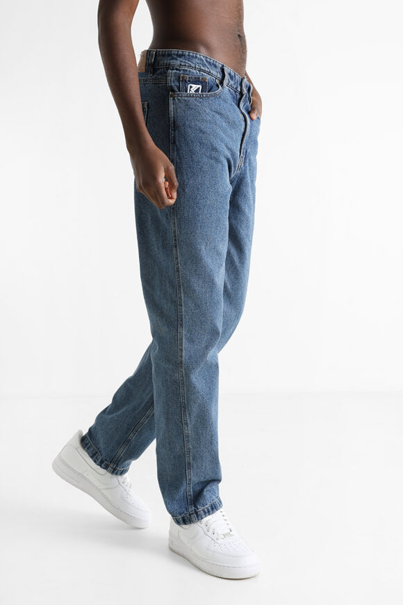 Small Signature Baggy Jeans - Denim Vintage Indigo