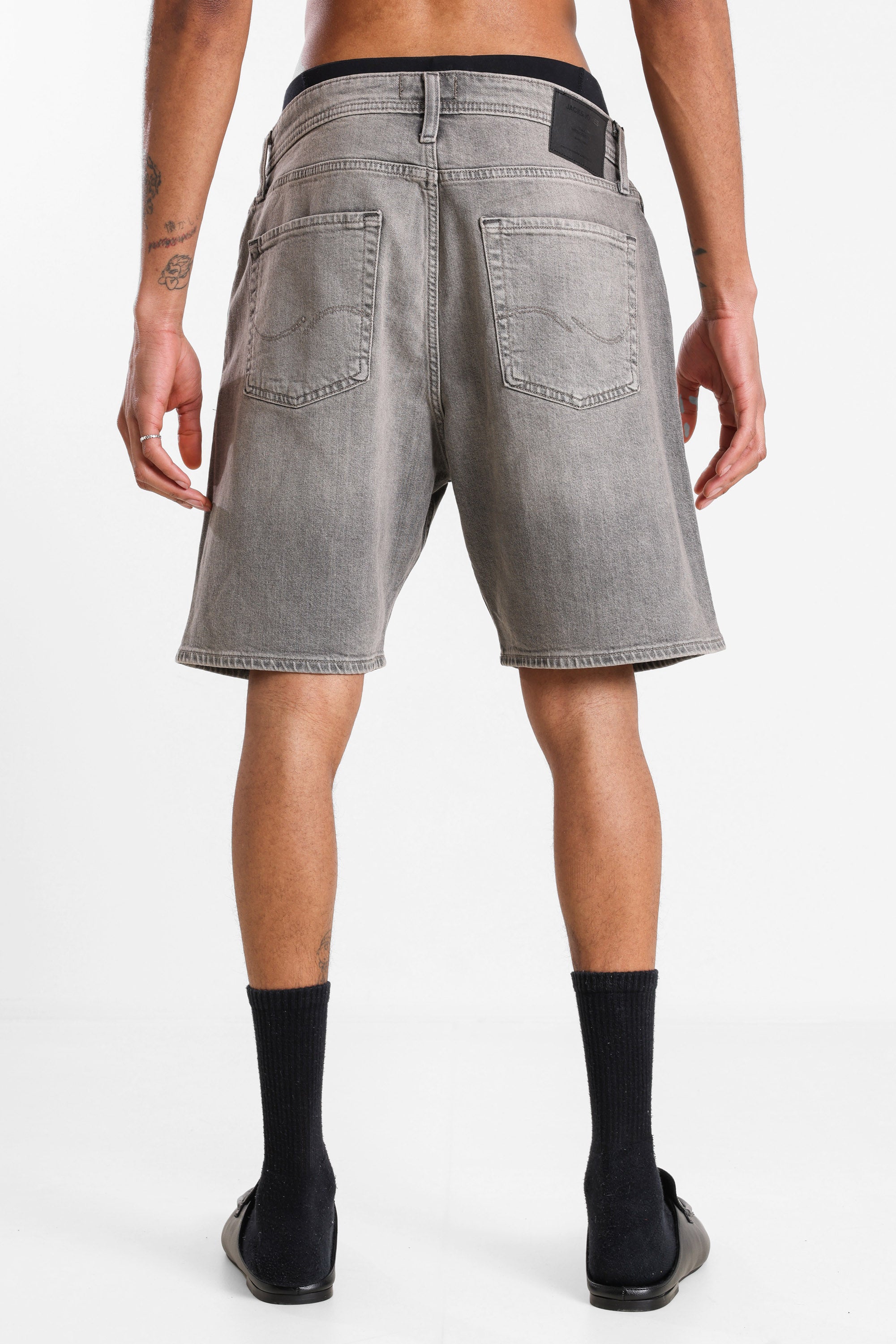 Toni denim shorts - Black Denim