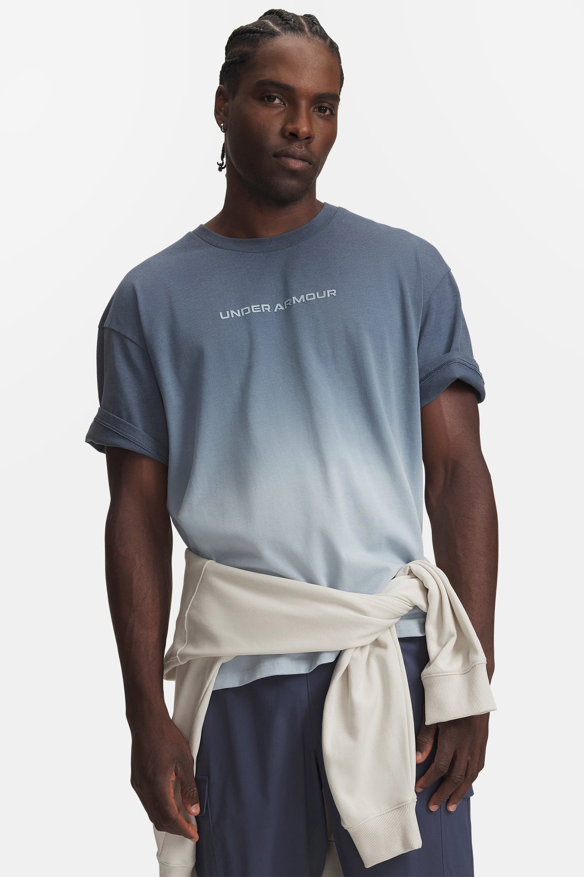 T-shirt ampia - Midnight Navy + Blue Fog
