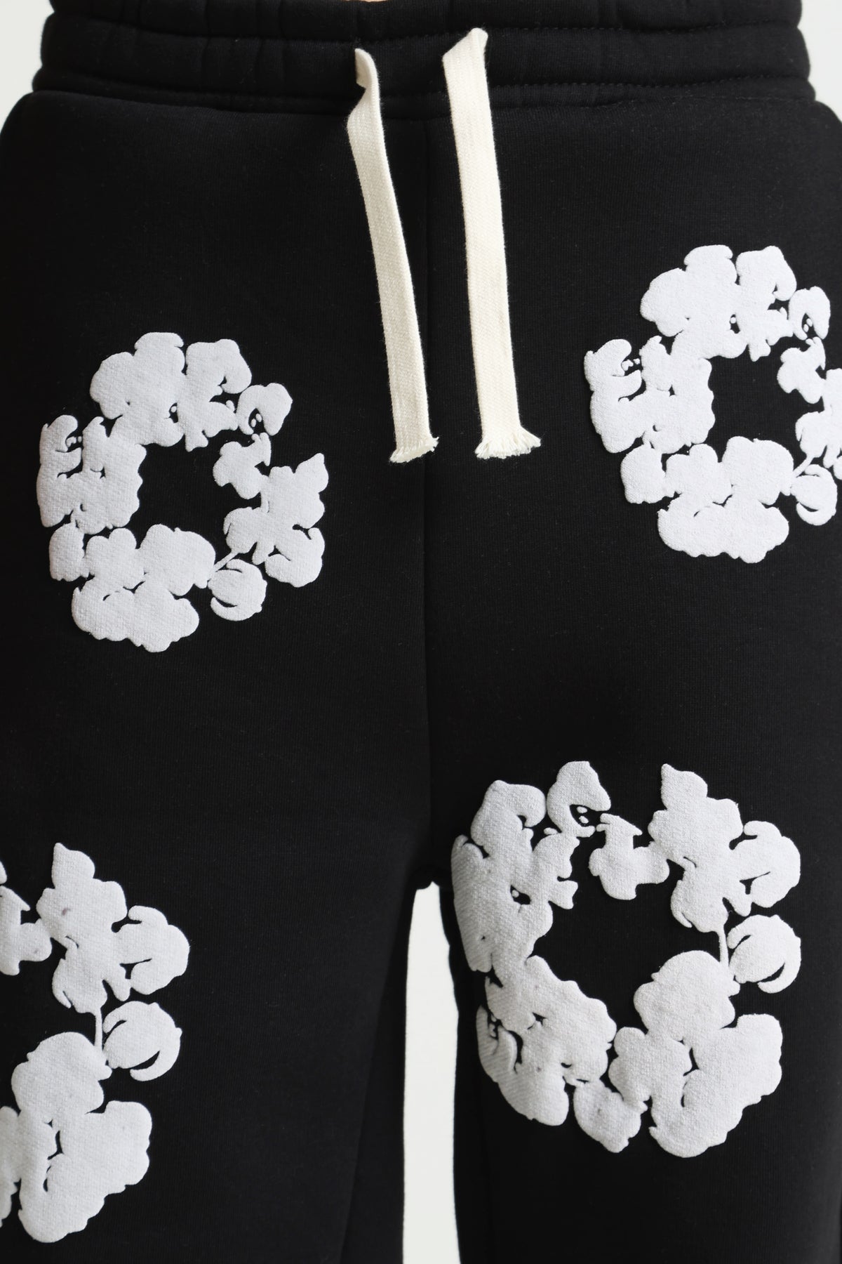 Pantalon en sweat - Black + White