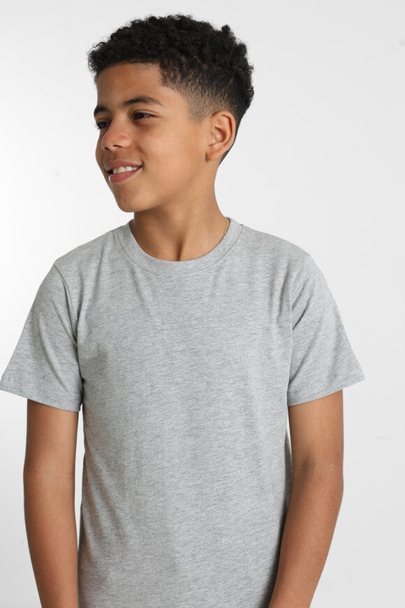 T-Shirt - Grau meliert