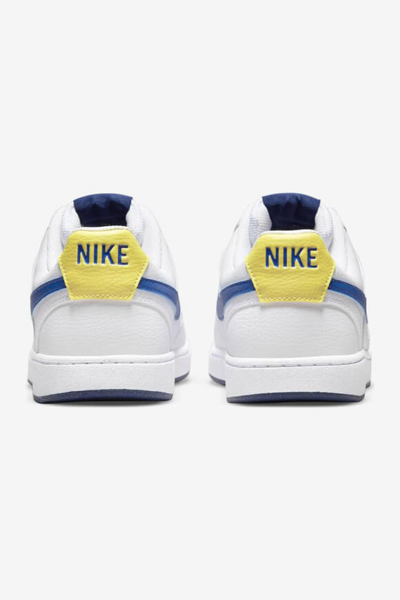 Court Vision Next Nature Sneaker - White + Hyper Royal + Blue Void