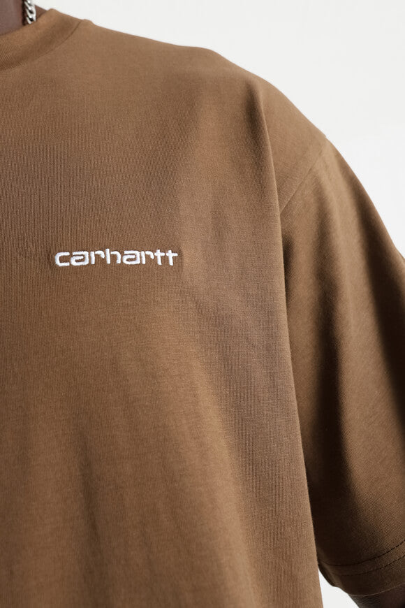 Script Embroidery T-Shirt - Lumber