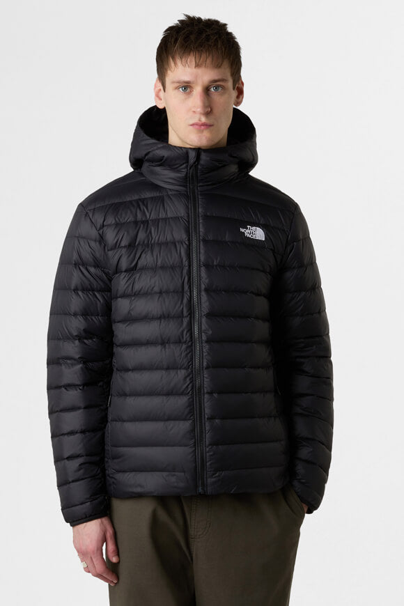 Leichte gesteppte Daunenjacke - Black