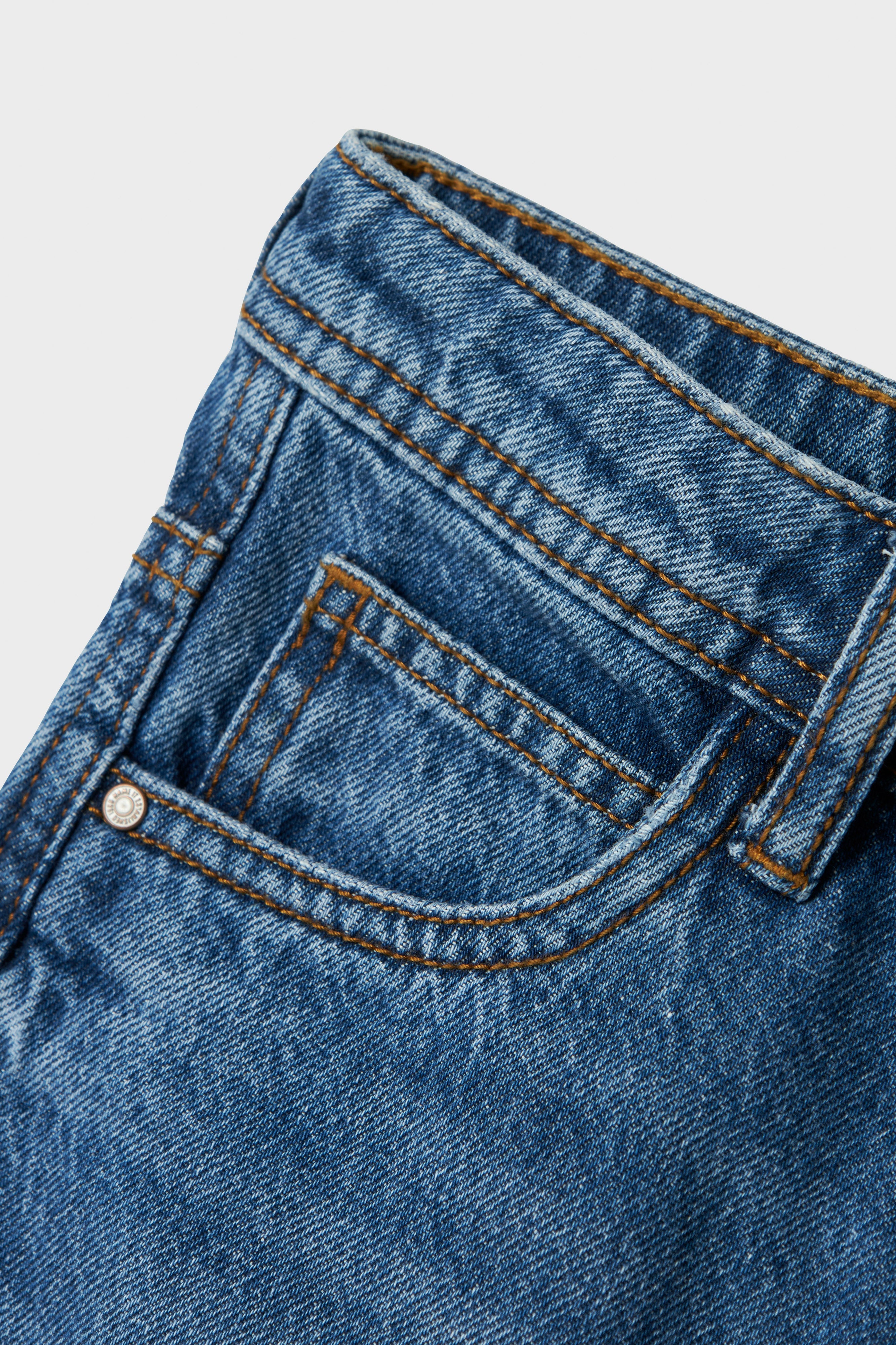 NKMYRAN Loose Fit Jeans - Medium Blue Denim