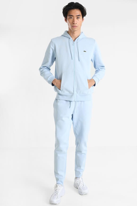 Kapuzensweatjacke - Light Blue