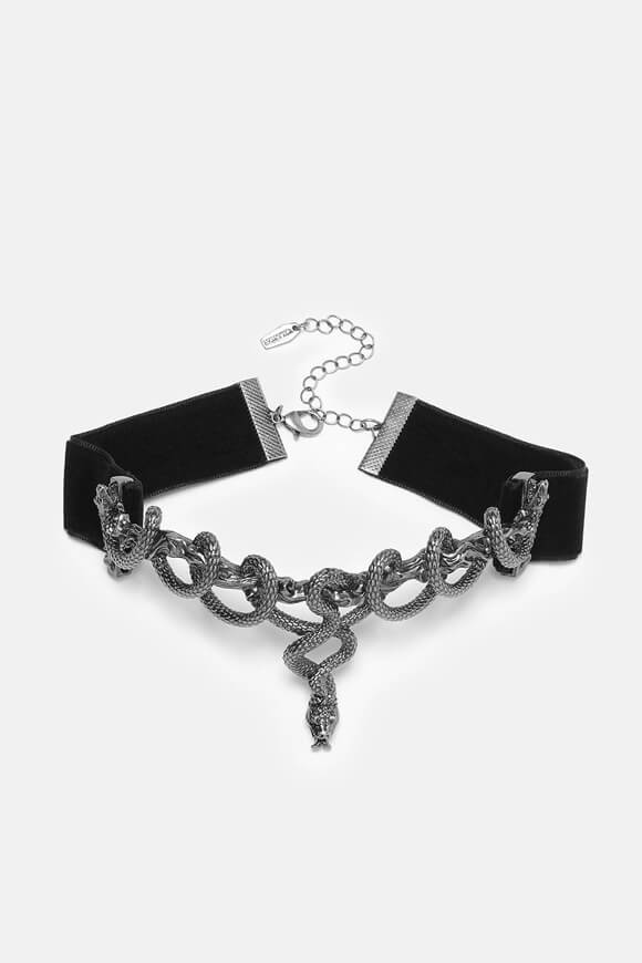 Collier ras de cou - Gunmetal