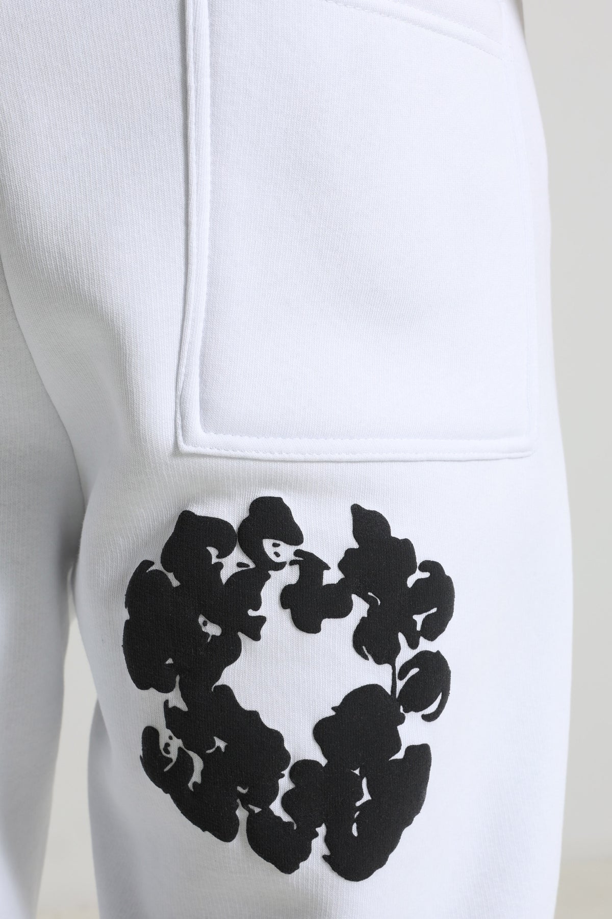 Sweathose - White + Black
