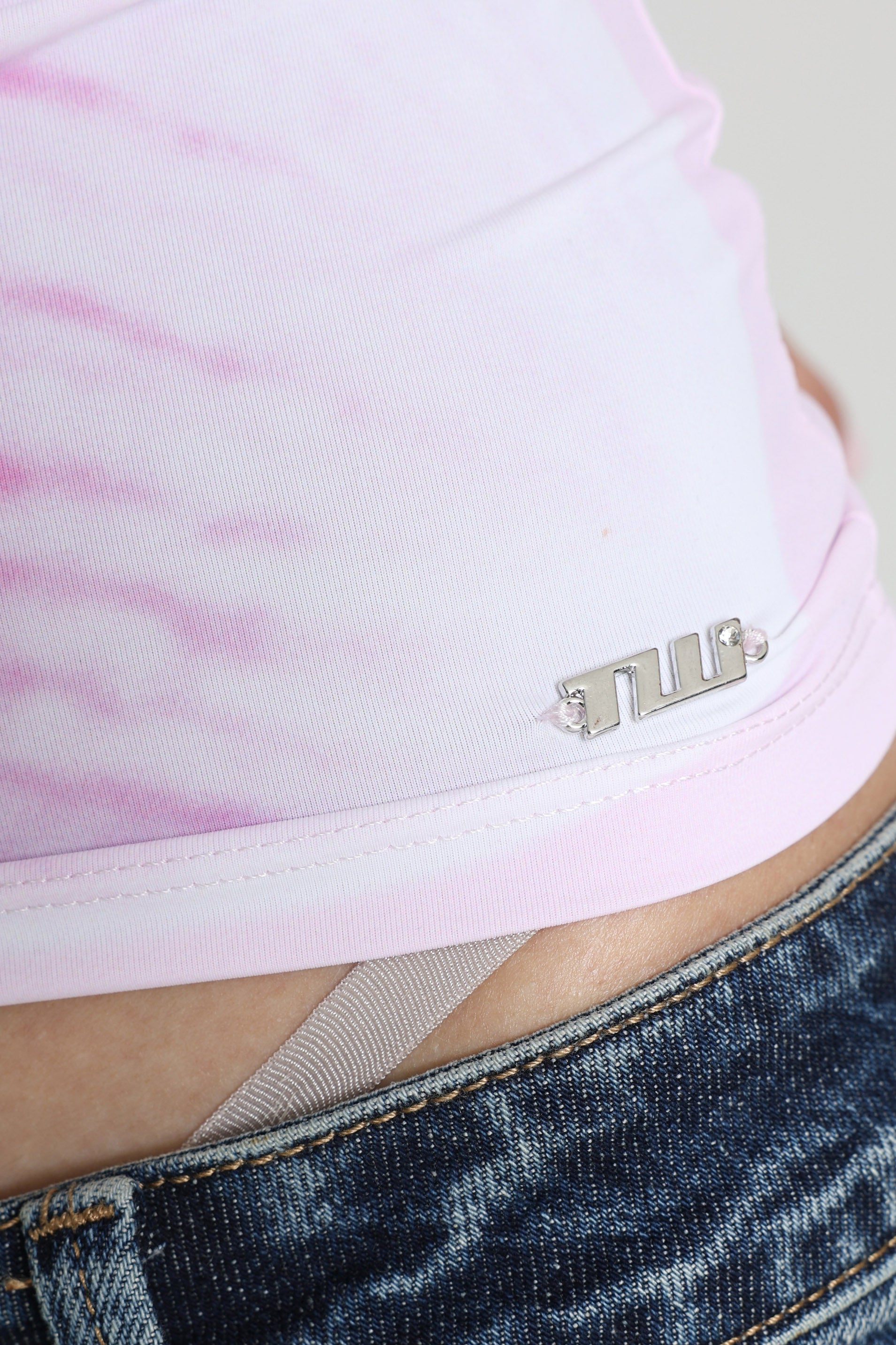 Cropped strappy top - Keepsake Lilac
