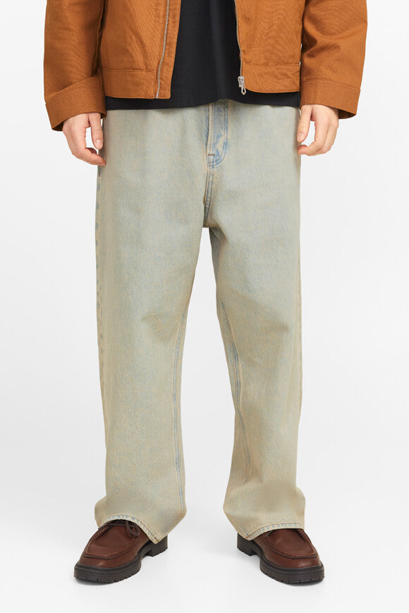 Ron Extra Baggy Fit Jeans L32 - Blue/Brown