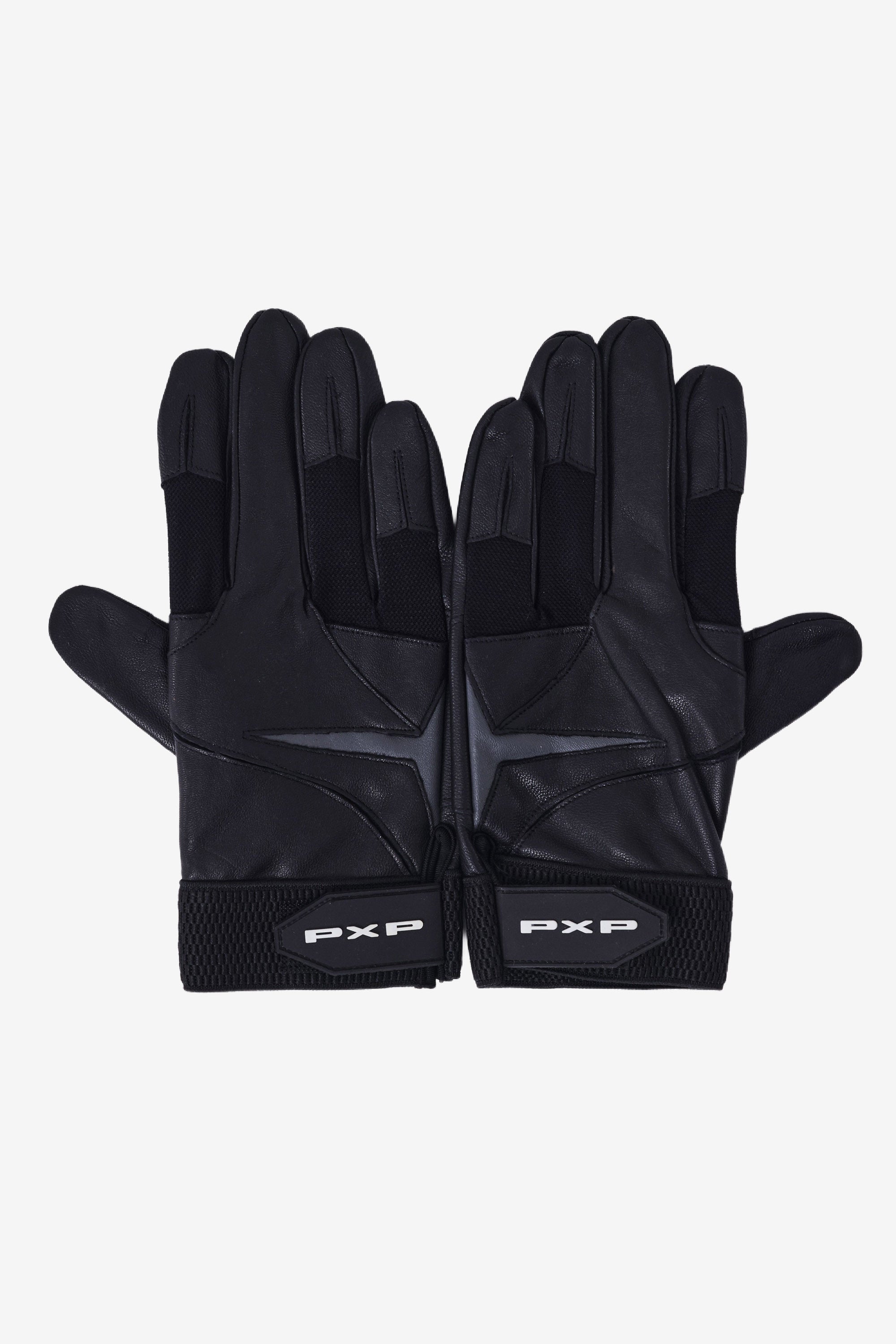 Leder Handschuhe - Black