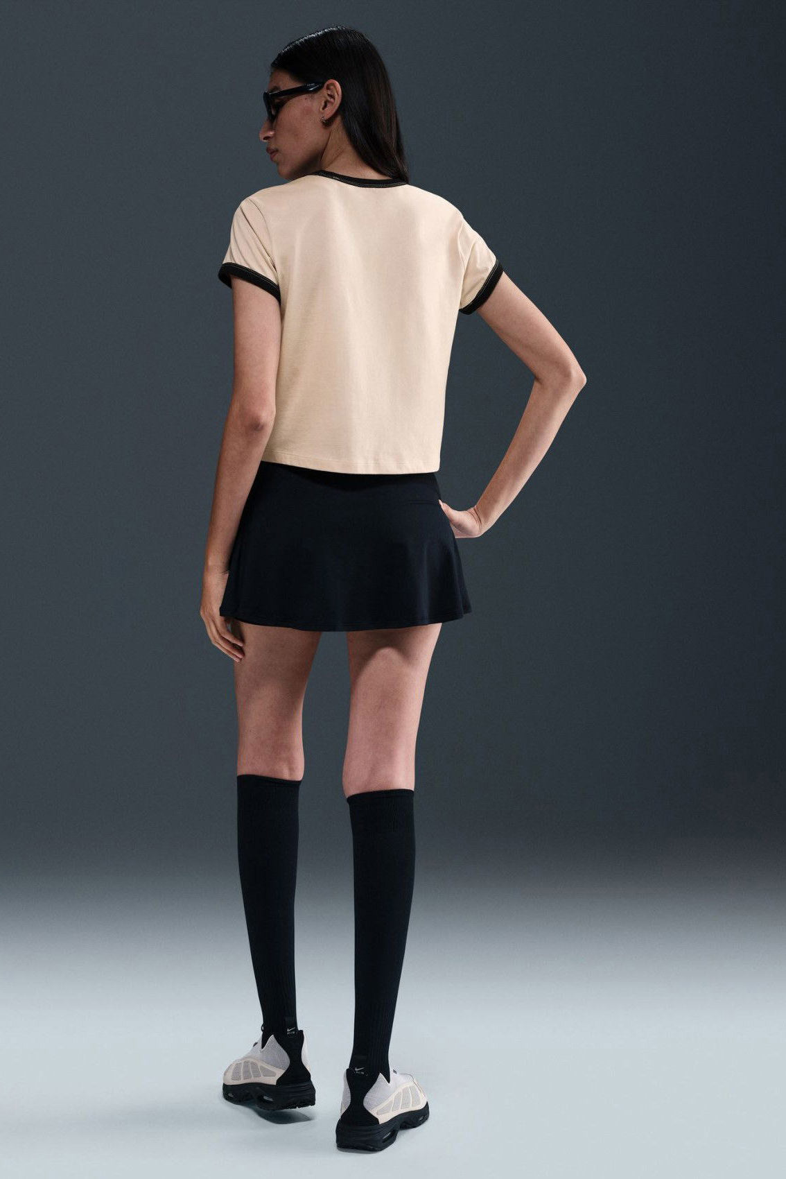 Ringer t-shirt court - Sanddrift