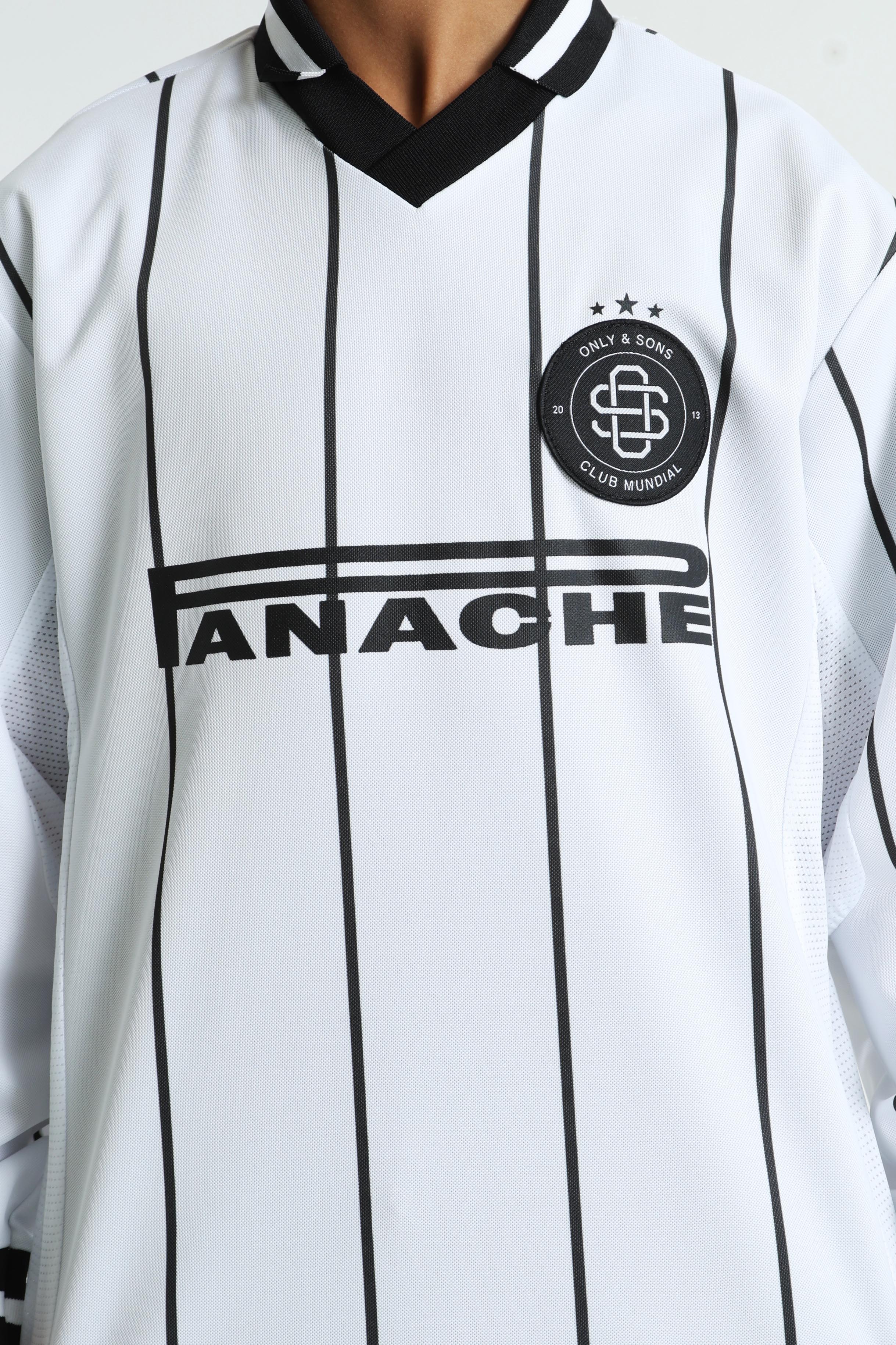 Camicia a maniche lunghe OSJZIDAN - Bianco brillante