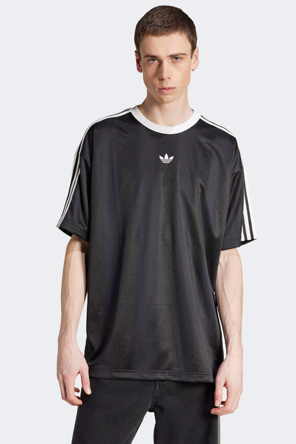 T-shirt en jersey jacquard - Noir