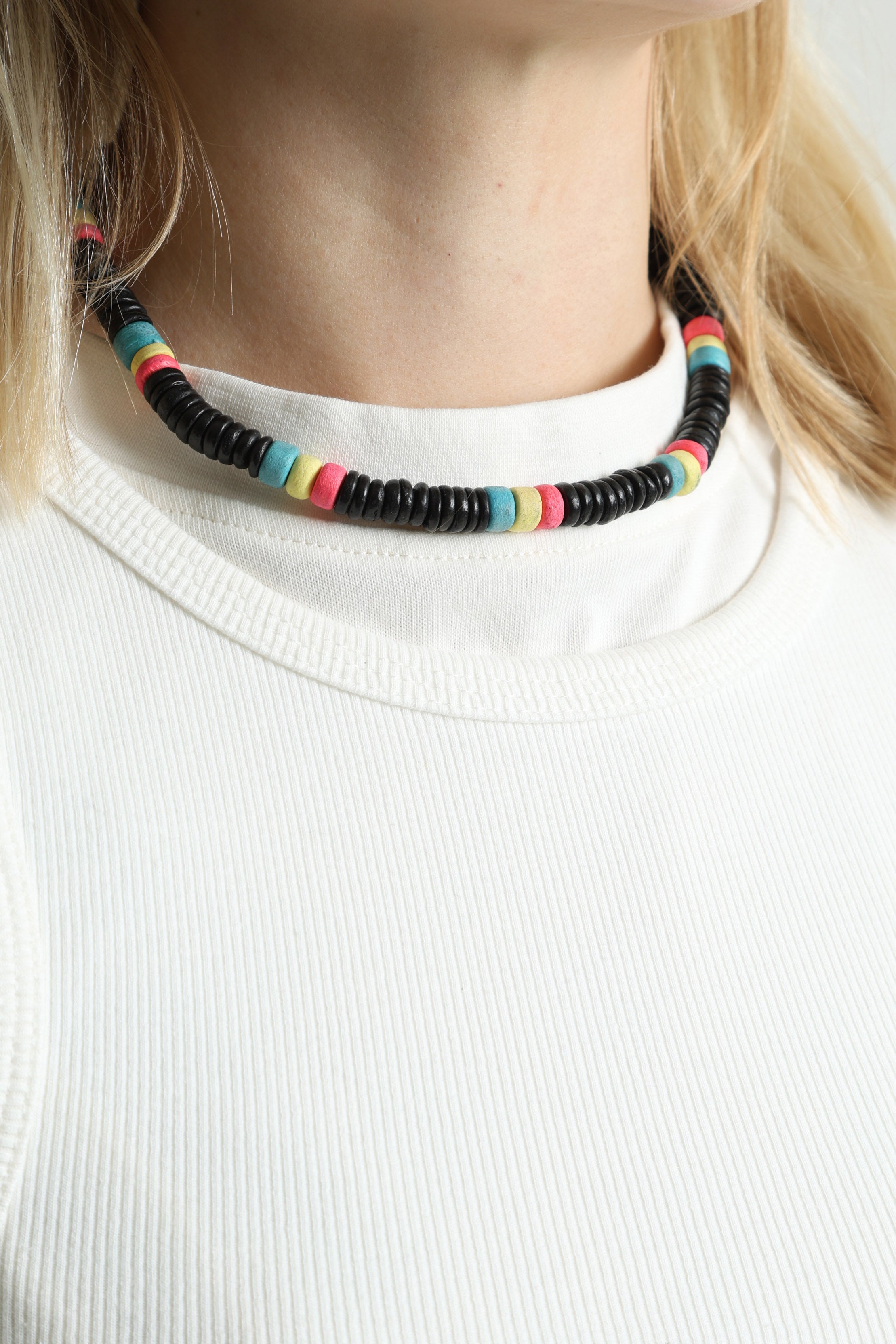 Halskette - Black + Rasta