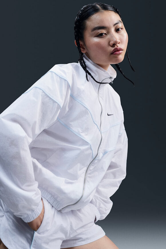 Oversize Windbreaker - White