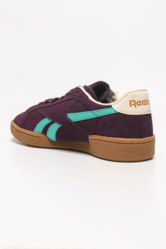 Club C Grounds Sneaker - Midnight Plum + Unleashed Green + Black