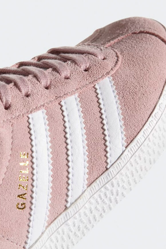 Gazelle Kids Sneaker - Icey Pink + Cloud White + Gold Metallic
