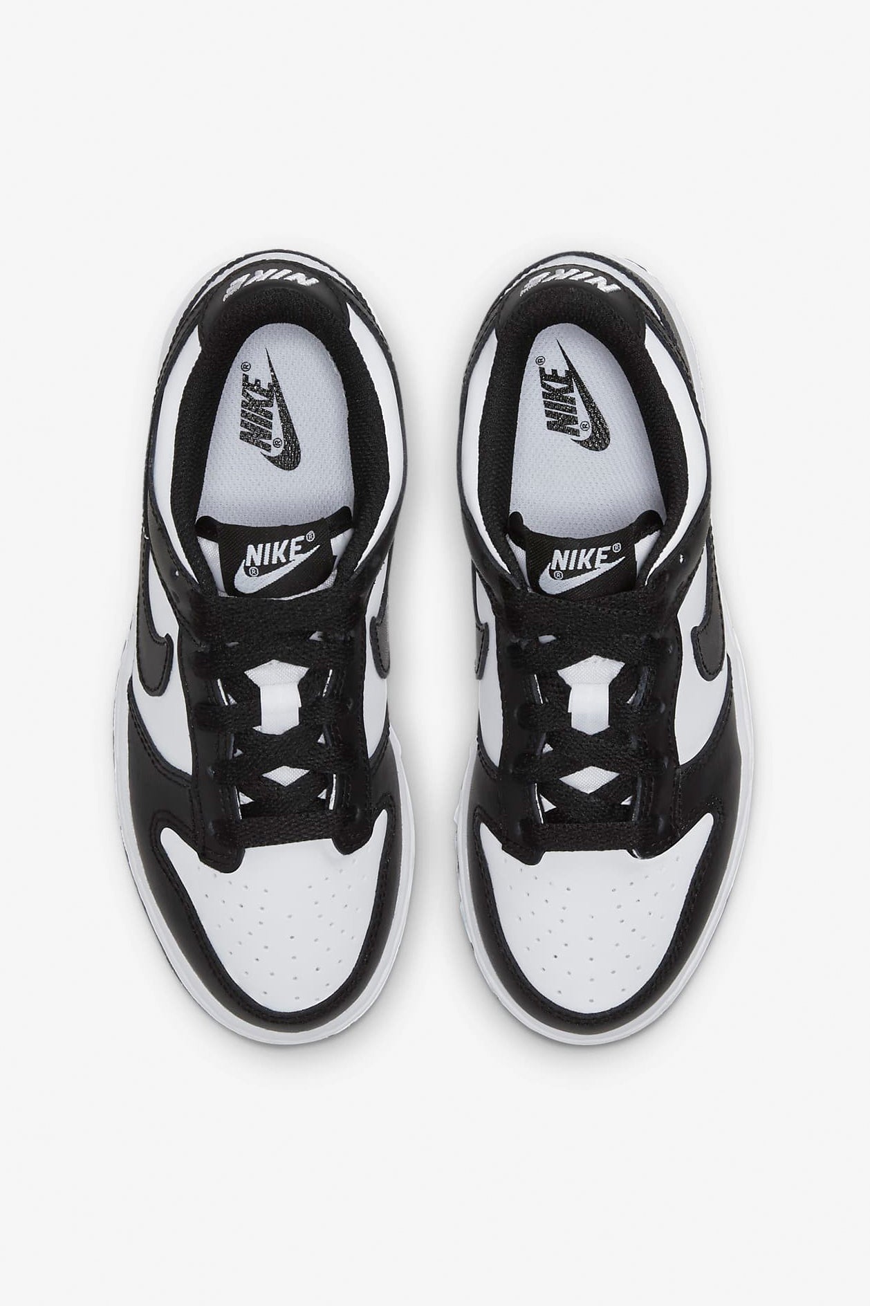 Dunk Kids Sneaker - White + Black