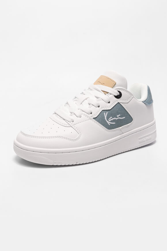 89 Sneaker - White + Blue