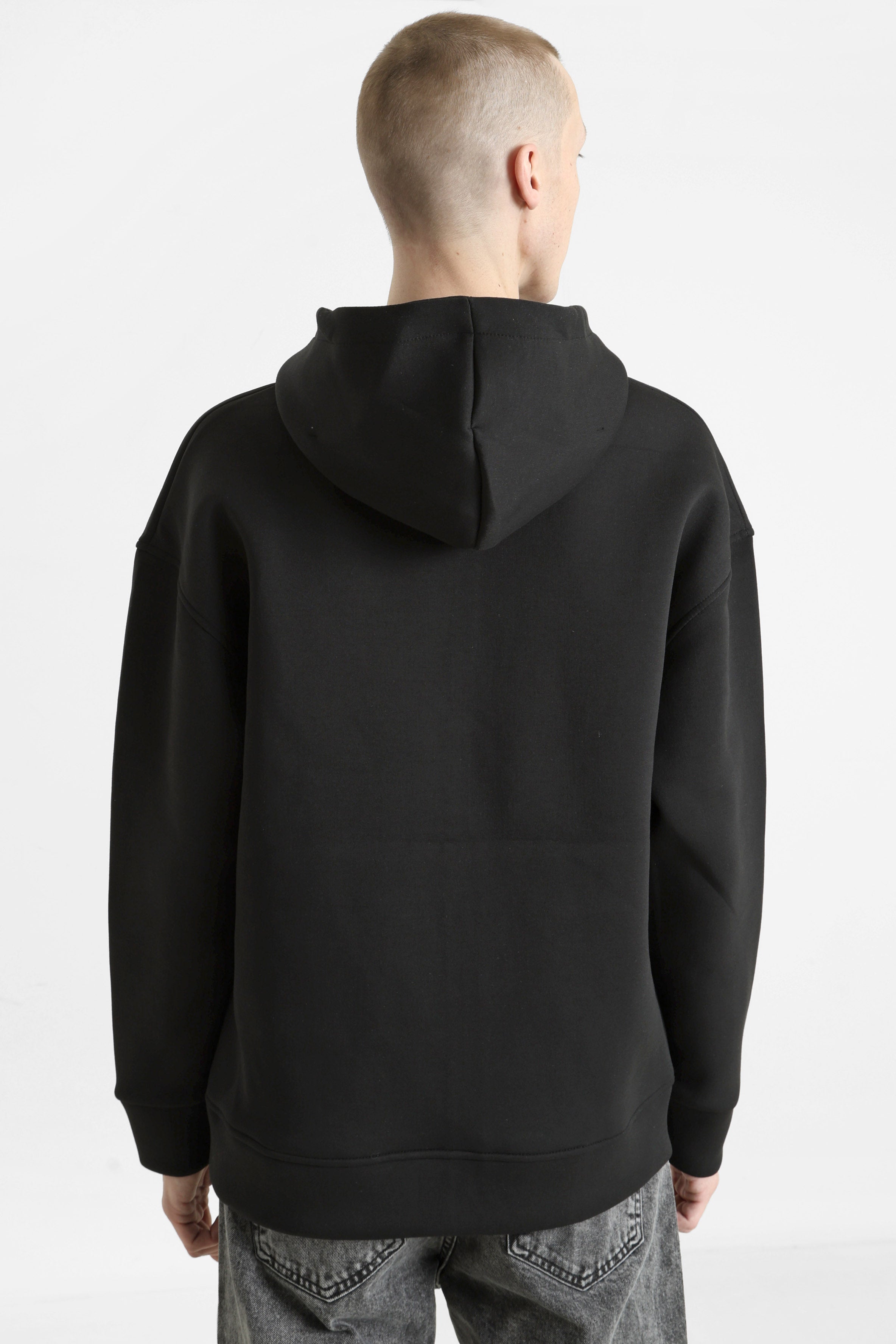 Sweat zippé à capuchon - Black