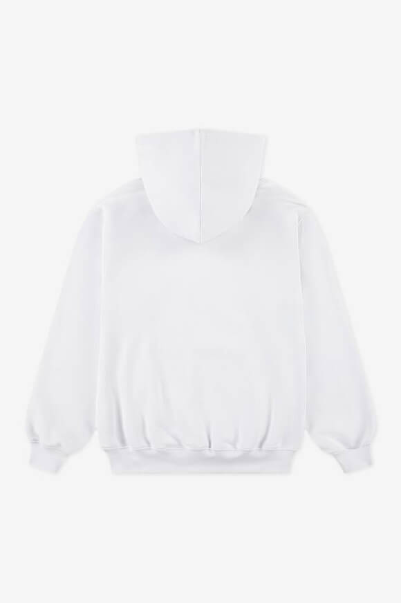 Brooklyn Fleece Kapuzensweatshirt - White