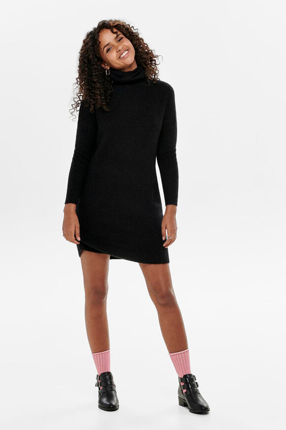 Mini-robe en tricot Jana - Black