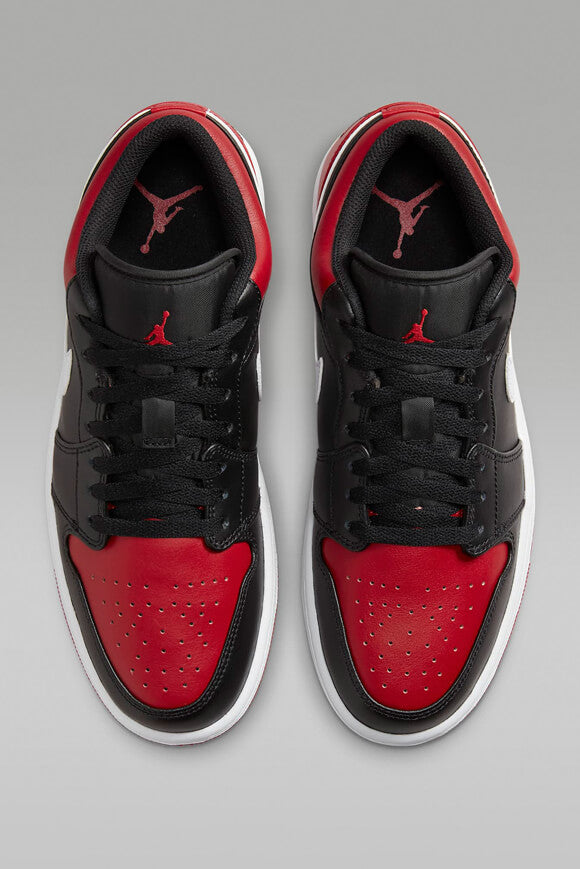 Air Jordan 1 Sneaker - Black + Gym Red + White